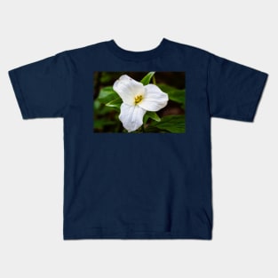 White Trillium 2 Kids T-Shirt